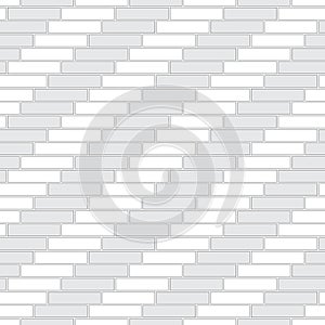 Seamless pattern texture of Stretcher ladder brick bond
