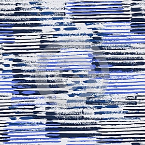 Seamless pattern with textures stripes. Vector.