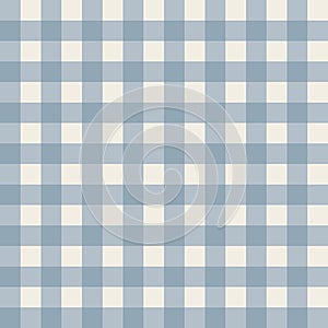 Seamless pattern with trendy stylish cell Gingham, volume strips of cells.