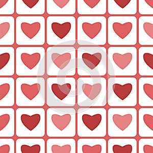 Seamless pattern for Valentine's Day