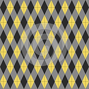 Seamless pattern of various lines and zigzags