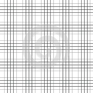 Seamless pattern of various lines and zigzags photo