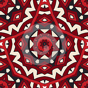 Seamless pattern vector tiled geometric abstract