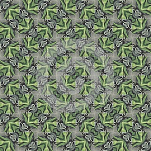 Seamless pattern with vegetal motives. photo