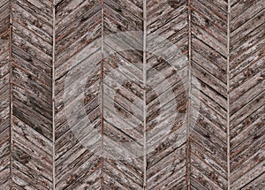 Seamless pattern with vintage parquet floor panels