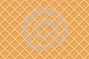 Seamless pattern of waffle