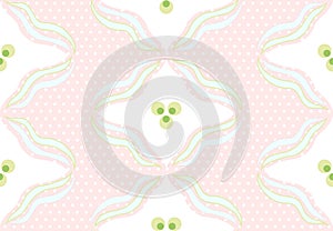 Seamless Pattern With waves
