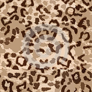 Seamless pattern wild Leopard Skin design abstract