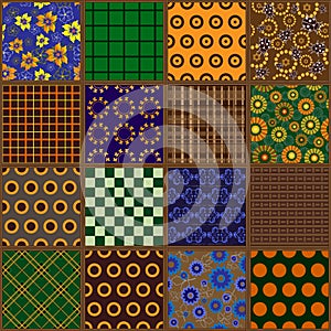 Seamless Patterns 17 in 1