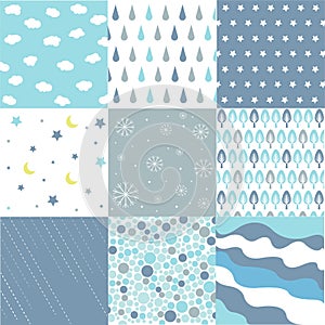 Seamless Patterns - Digital Scrapbook