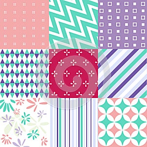 Seamless Patterns - Digital Scrapbook