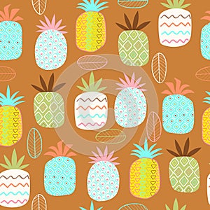 Seamless patterns, hand-drawn style