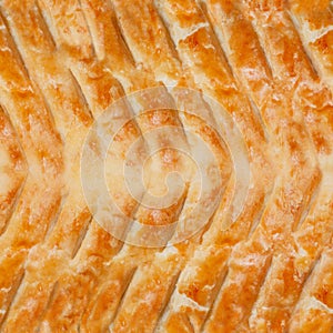 Seamless photo texture of bread puff