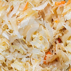 Seamless photo texture of cabbage salad