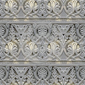 Seamless photo texture of India ornament on the stone plates