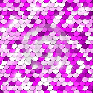 Seamless pink sequined texture