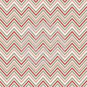 Seamless pink zig zag pattern. Vector retro background. Warping paper texture