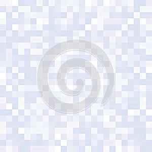 Seamless pixelated snow texture mapping background for various digital applications