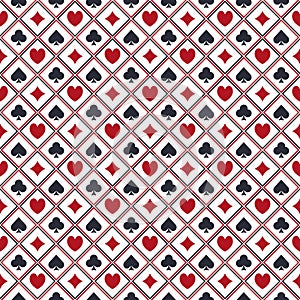 Seamless poker pattern