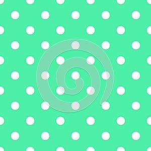 Seamless polka dot pattern background