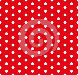 Seamless polka dots pattern background