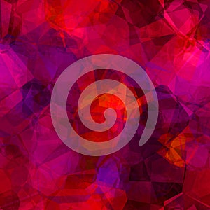 Seamless polygonal purple pattern