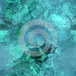 Seamless polygonal skyey pattern photo
