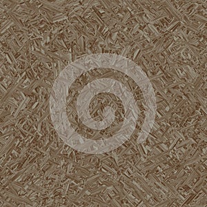 Seamless pressed particleboard pattern