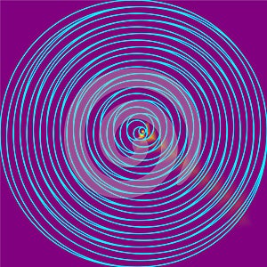 Seamless psychedelic colorful cercles