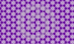 Seamless Purple decorative vintage background pattern, Repeat colourful attern photo