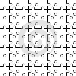 Seamless puzzle texture photo