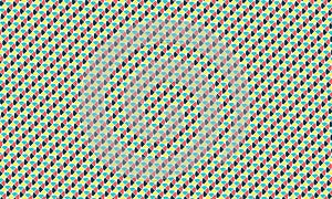 Seamless Quarter Circles Pattern Geometric Abstract Background