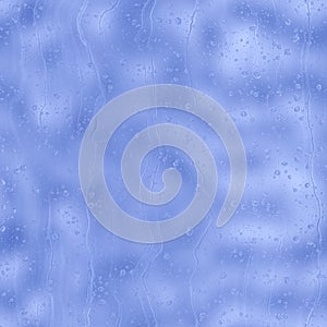 Seamless rain drop water repeat pattern on blur