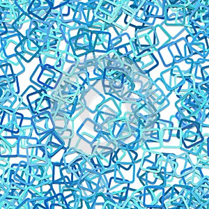 Seamless random rounded square pattern background