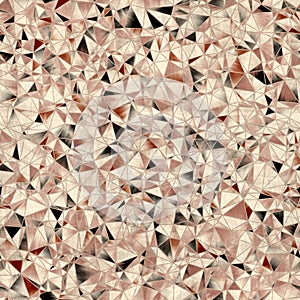 Seamless random triangle pattern for surface pattern and print