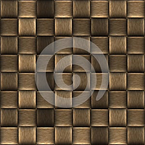 Seamless rattan weave background