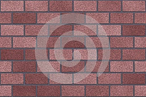 Seamless Red old brick wall background