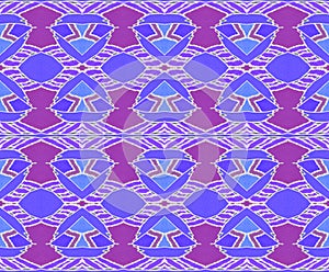 Seamless regular pattern violet purple blue