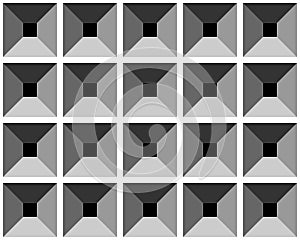Seamless relief grey pattern.