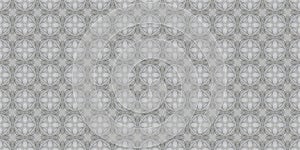 Seamless Repeatable Abstract Geometric Pattern,  Ornamental Tile
