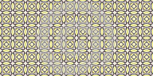 Seamless Repeatable Abstract Geometric Pattern,  Ornamental Tile Texture