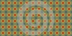 Seamless Repeatable Abstract Geometric Pattern,  Ornamental Tile Texture