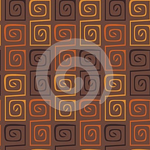 Seamless repeating ethnic pattern