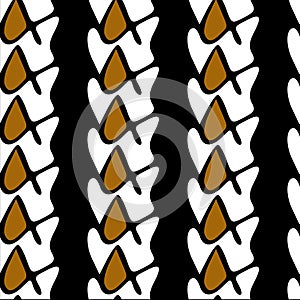 Seamless repeating ethnic pattern