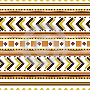 Seamless repeating ethnic pattern