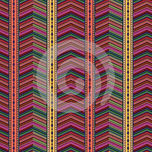 Seamless repeating ethnic pattern