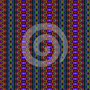 Seamless repeating multicolor patterns. multiple squares with patterns.