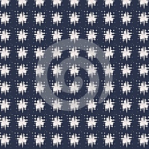 Seamless repeating pattern: abstract light shapes on a dark blue background.