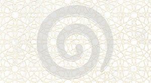 Elegant Islamic Geometric Pattern - Seamless Background