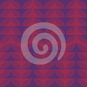 Seamless repeating pattern of halfcircles